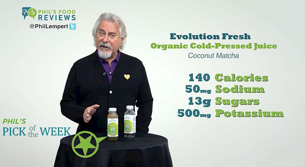 Evolution Fresh Organic Cold-Pressed Juice Coconut Matcha is a HIT