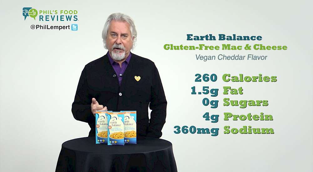 Earth Balance Gluten-Free Mac & Cheese Vegan Cheddar Flavor