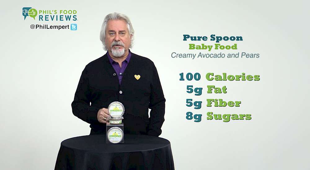 Pure Spoon Baby Food Creamy Avocado and Pears is a HIT