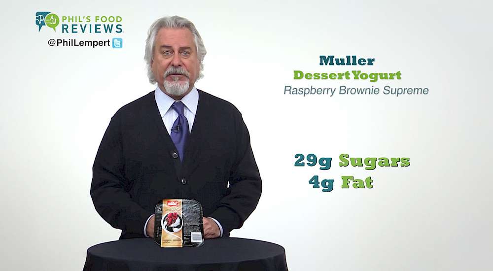 Muller Dessert Inspired Yogurt Raspberry Brownie is a HIT