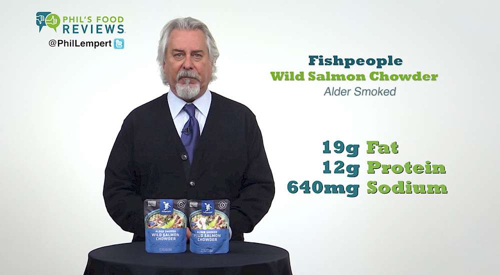 Fishpeople Chowder Alder Smoked Wild Salmon Chowder is a HIT