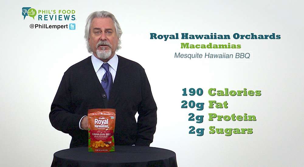 Royal Hawaiian Orchards Macadamias Mesquite Hawaiian BBQ is a HIT