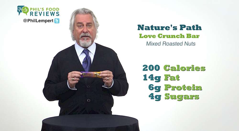 Nature's Path Love Crunch Bar Mixed Roasted Nuts is a Hit