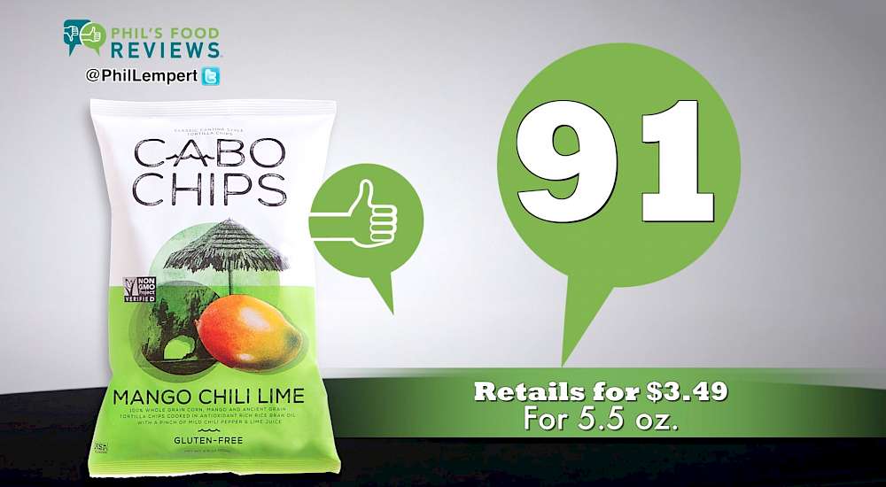 Cabo Chips Tortilla Chips Mango Chili Lime is a HIT.